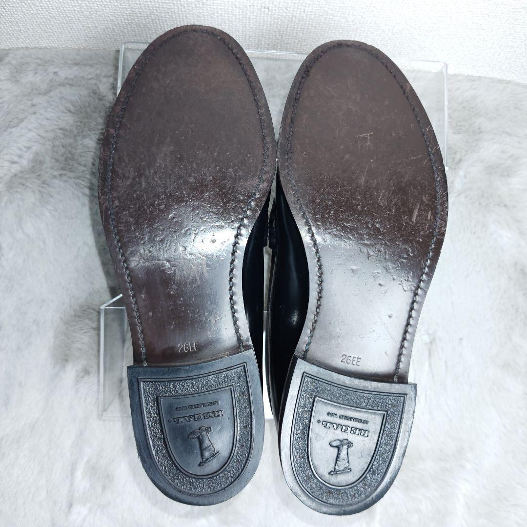 美品✨ リーガル 26.0 ローファー ガラスレザー 7726