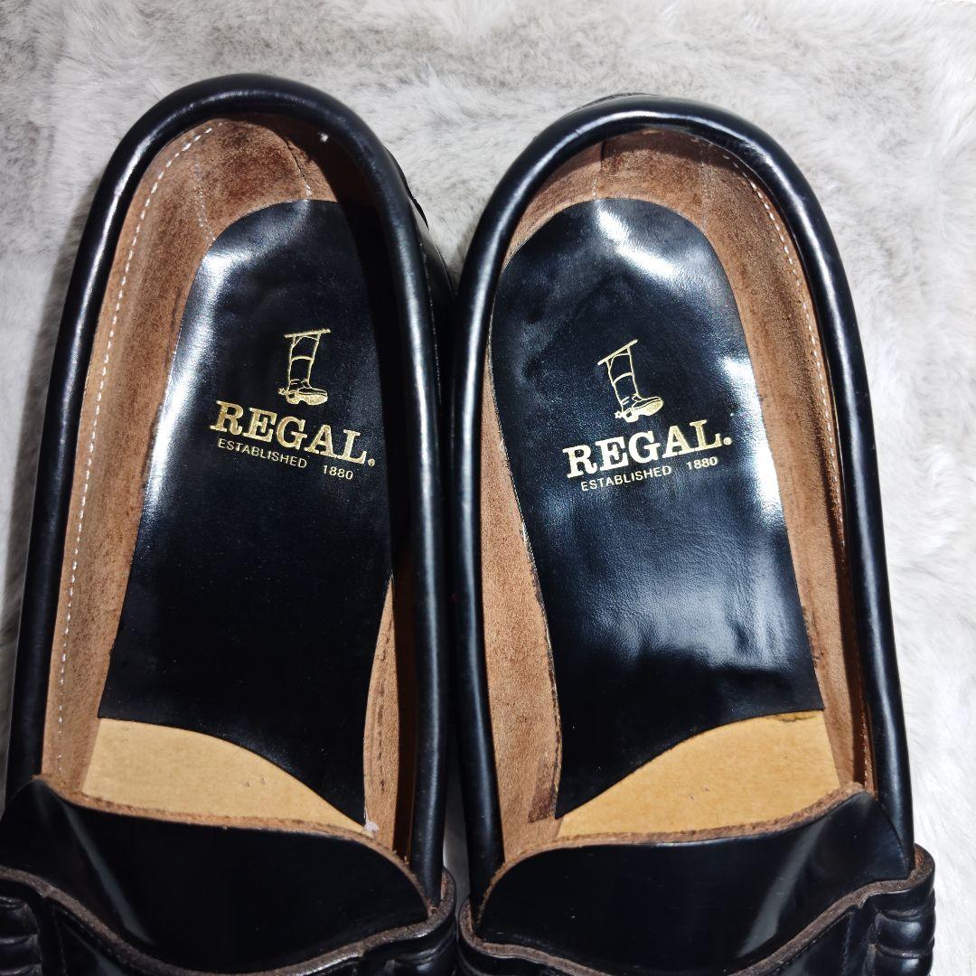 美品✨ リーガル 26.0 ローファー ガラスレザー 7726