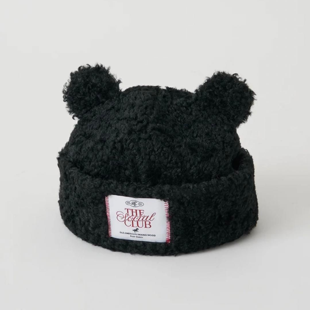 新品・未開封♡Darich♡テディベアハット　BLK