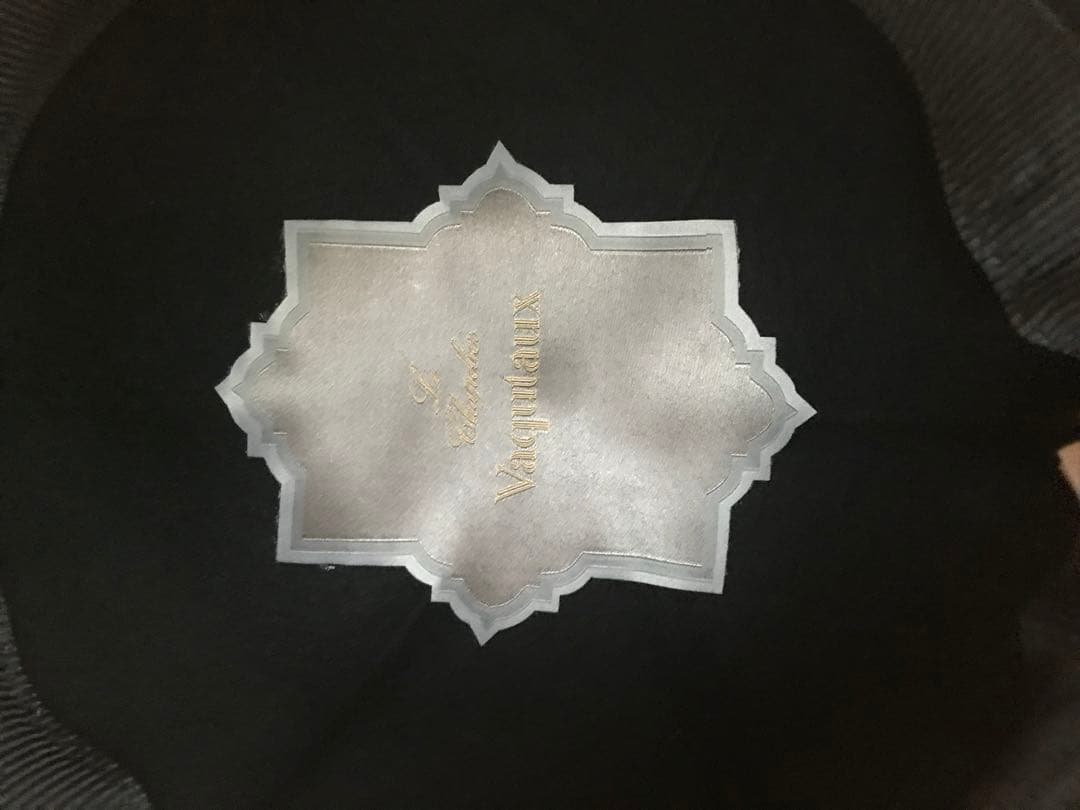 vaqutauxリアルファー　ジョッキー　ハット　ウール100％　新品　正規品