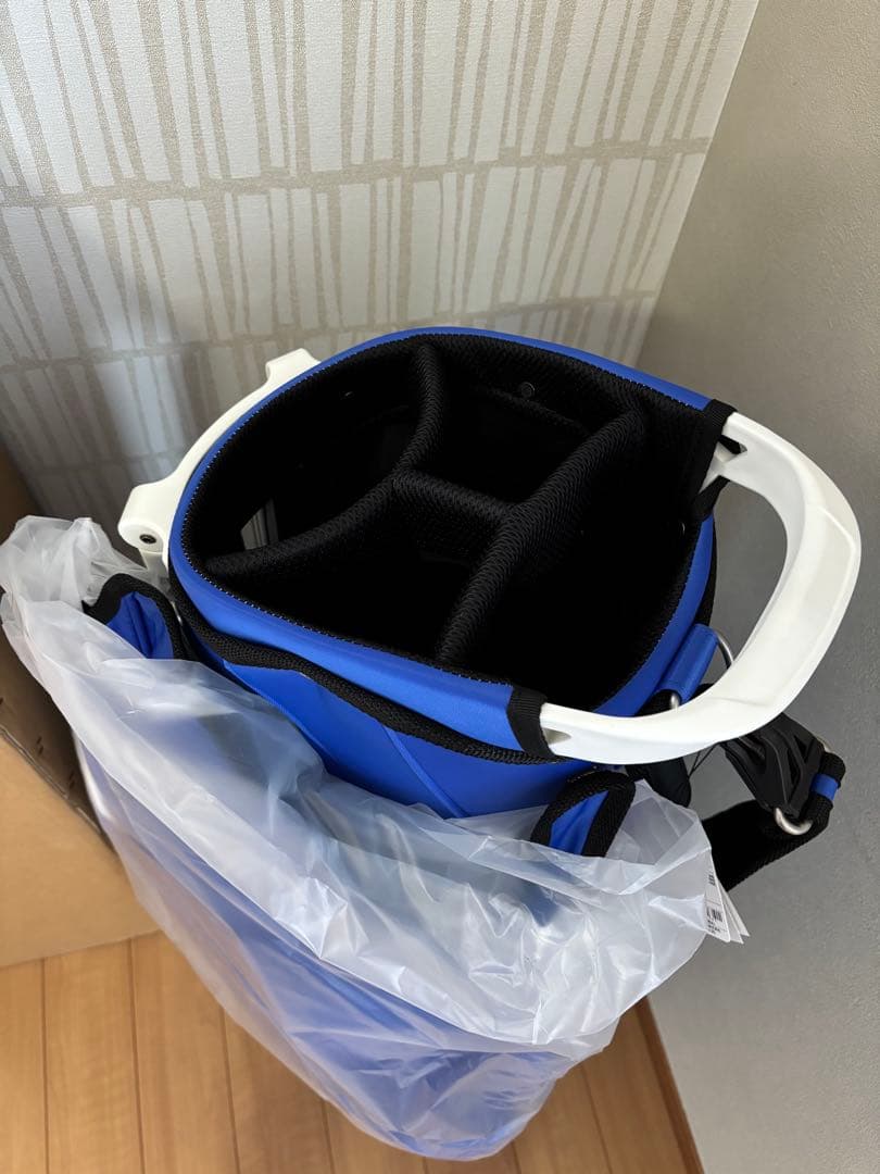 パトリック PATRICK ブルー スタンドキャディバッグ 2024 新品未使用