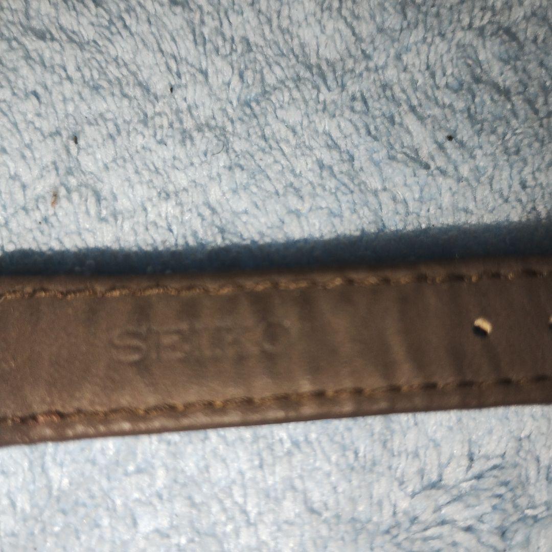 希少！電波ソーラーSEIKOセイコーエクセリーヌ白蝶貝チタンEXCELINE美品