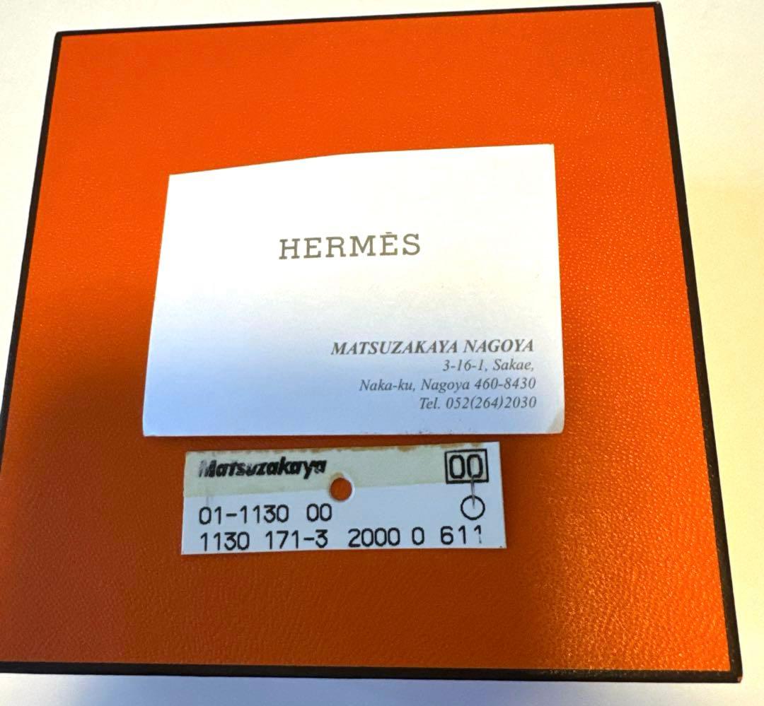 エルメス　H ロゴ　ネクタイピン　925 シルバー　タイピン　タイバー　エブリン