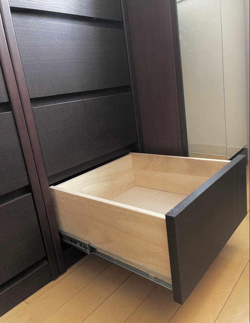 美品•日本製【ディノス】5段チェスト❶