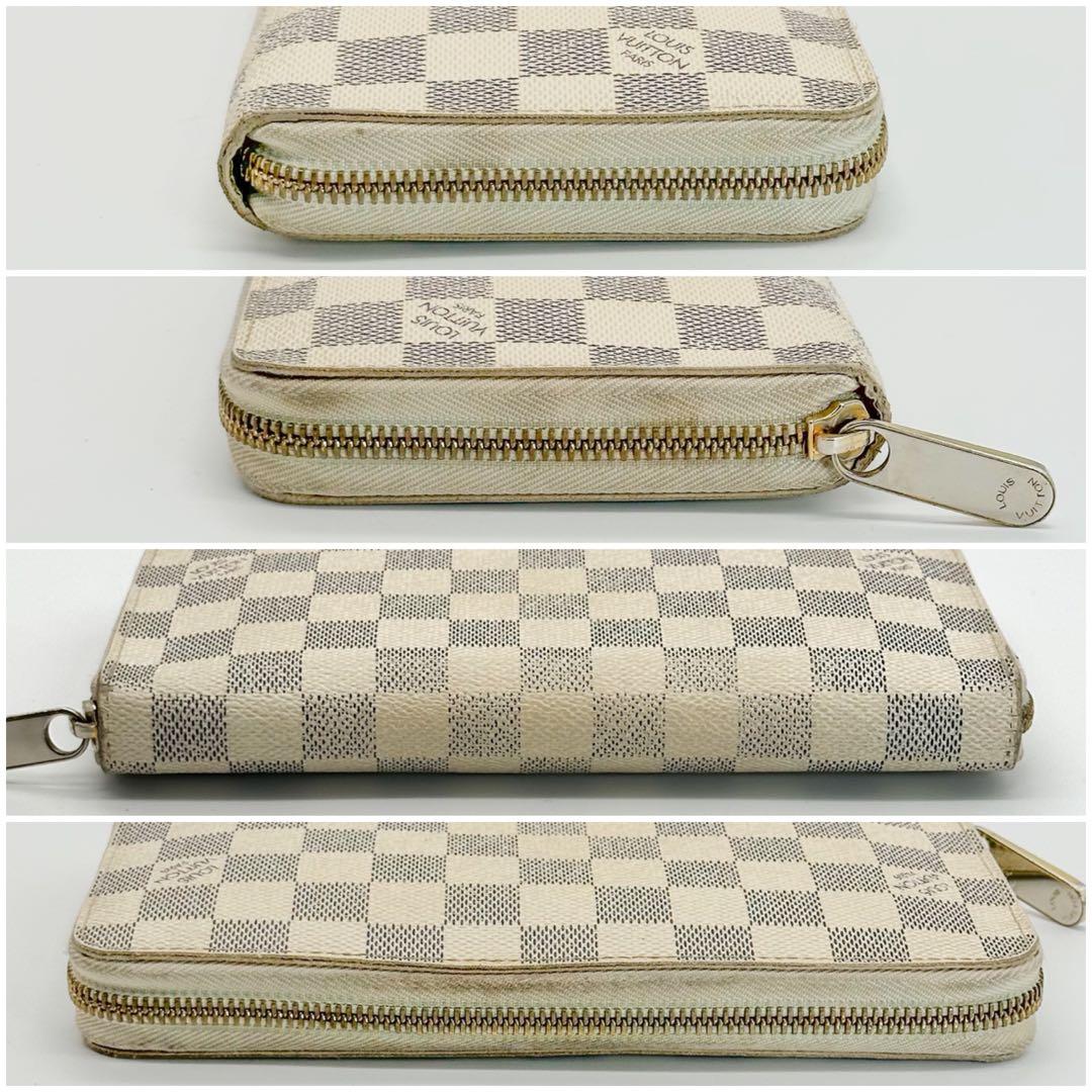 ルイヴィトン ジッピーオーガナイザー ダミエ アズール ラウンド 長財布