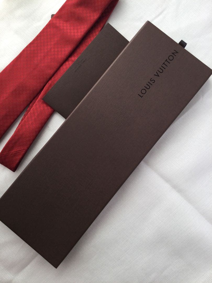 新品未使用　ルイヴィトン LOUIS VUITTON ダミエパターン ネクタイ