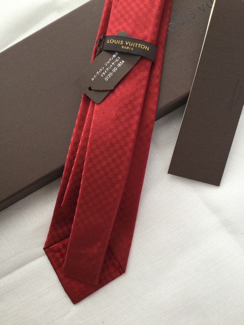 新品未使用　ルイヴィトン LOUIS VUITTON ダミエパターン ネクタイ