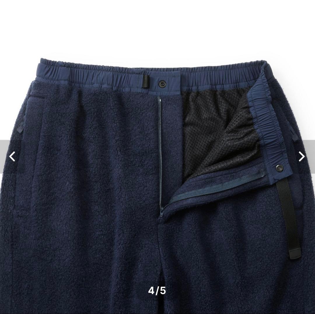 【新品未使用】everyone boa fleece pants (NAVY)