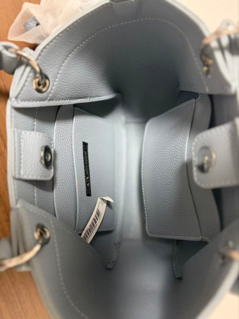 新品未使用A|X ライトブルー レディース　ハンドバッグ ショルダーバッグ