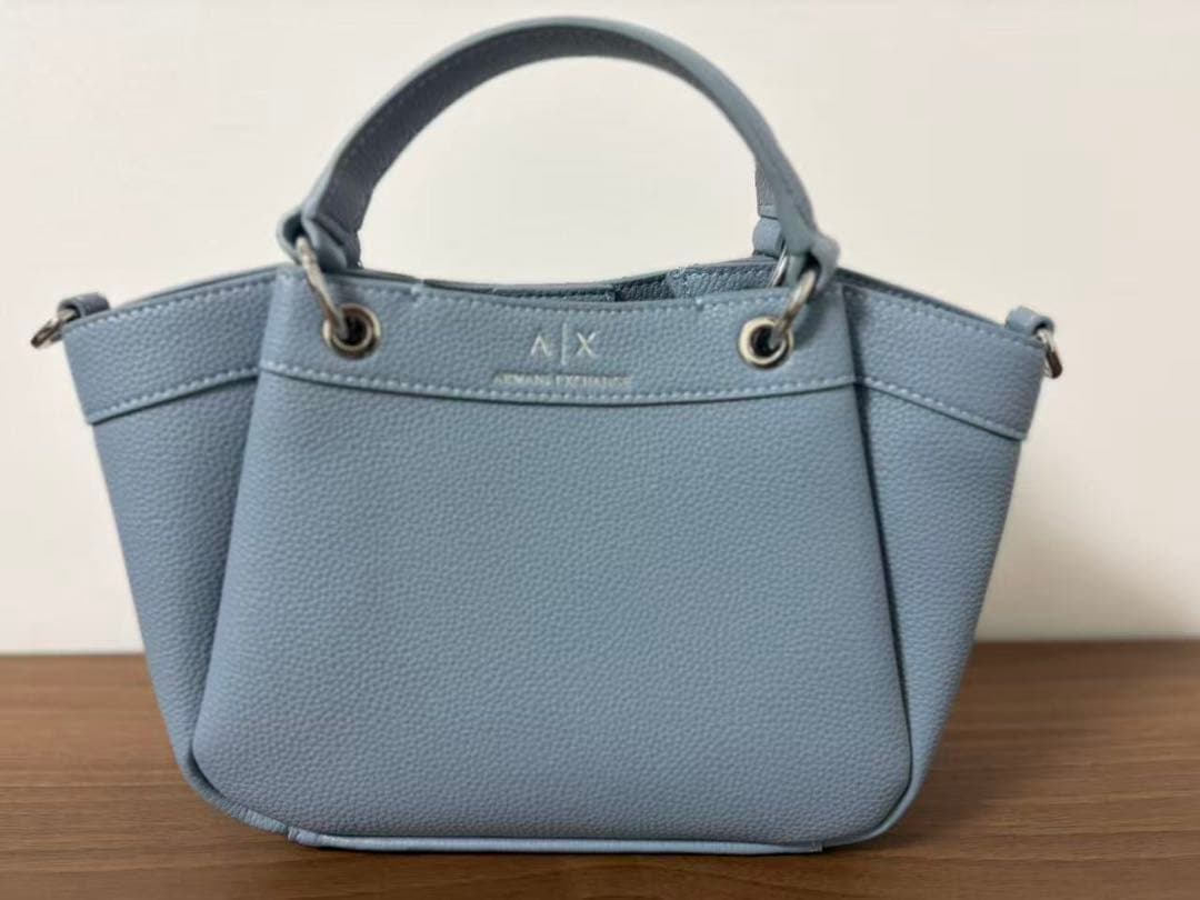 新品未使用A|X ライトブルー レディース　ハンドバッグ ショルダーバッグ