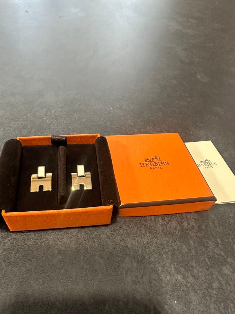 本日のみ値下げ！HERMES 美品、アイリーン　ピアス