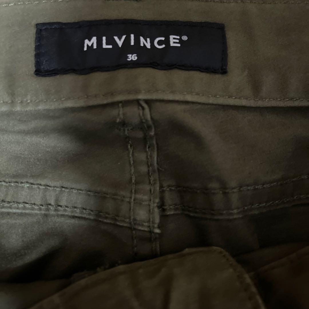MLVINCE カーゴパンツ 36 オリーブ