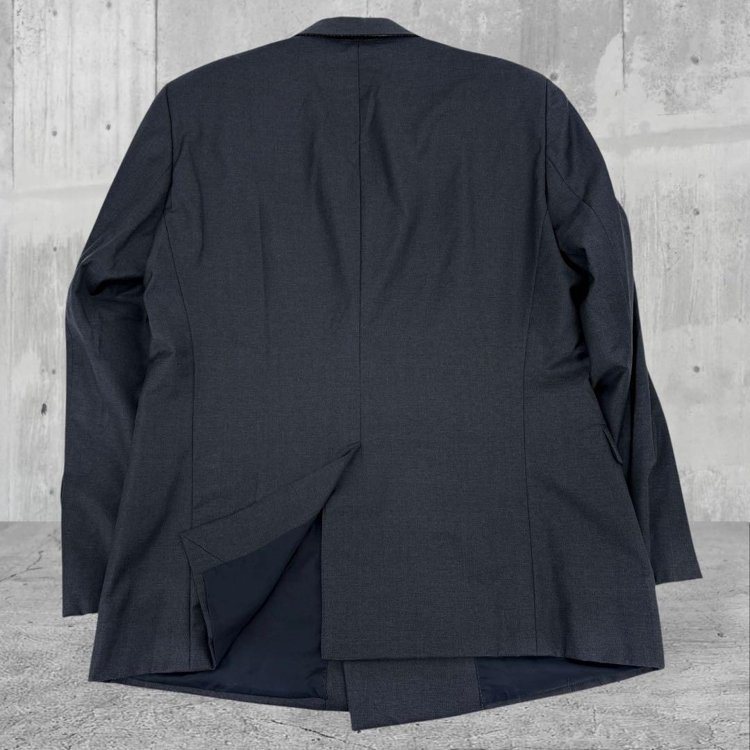 極美品】ARMANI　アルマーニ　スーツ　ダブル　セットアップ　最高級　黒タグ