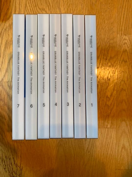 グランブルーファンタジー　DVD Blue-ray 全7巻フルコンプリートセット