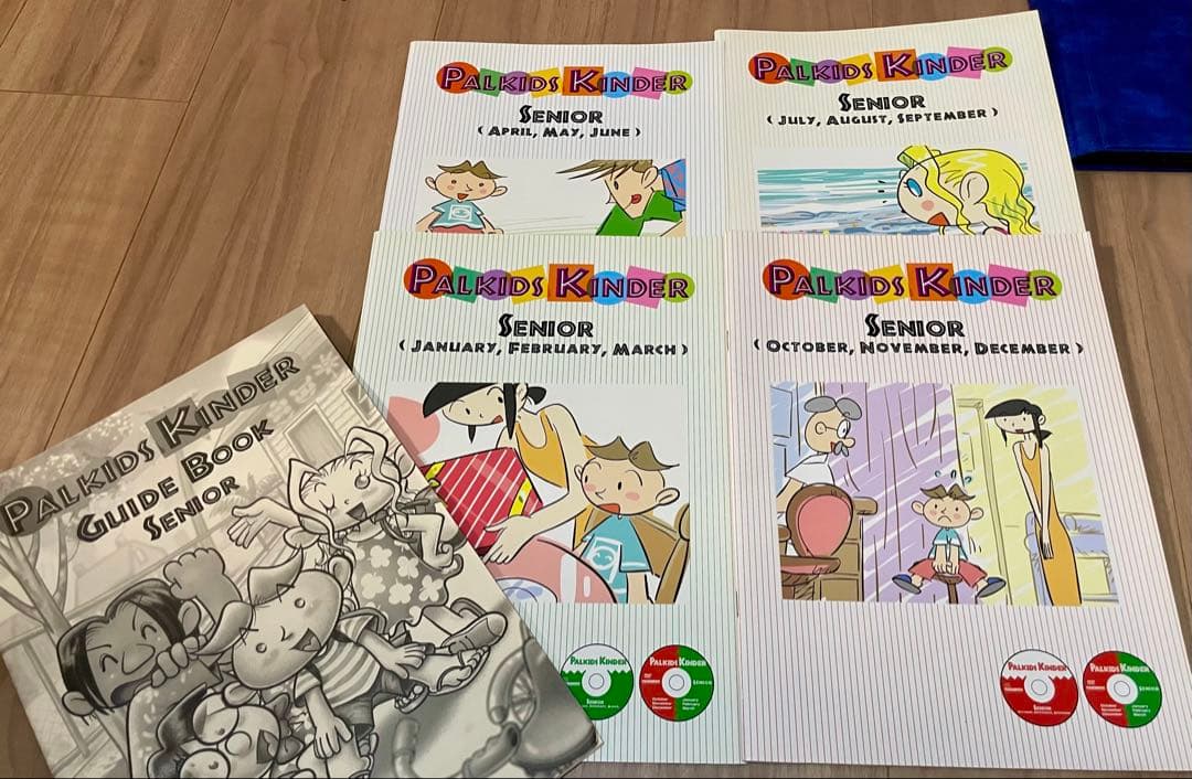 Palkids Kinder(パルキッズキンダー)テキスト＆CD&DVDセット