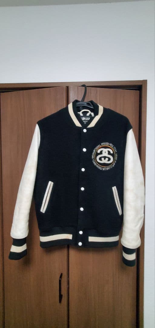 stussy rocstarコラボバーシティジャケット　SIZE　L