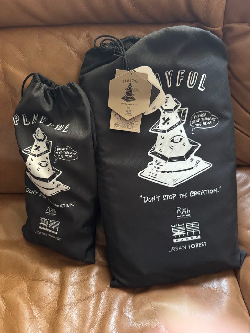 【美品】TheArth 幕男 くろ タープ　URBAN FOREST 本体のみ