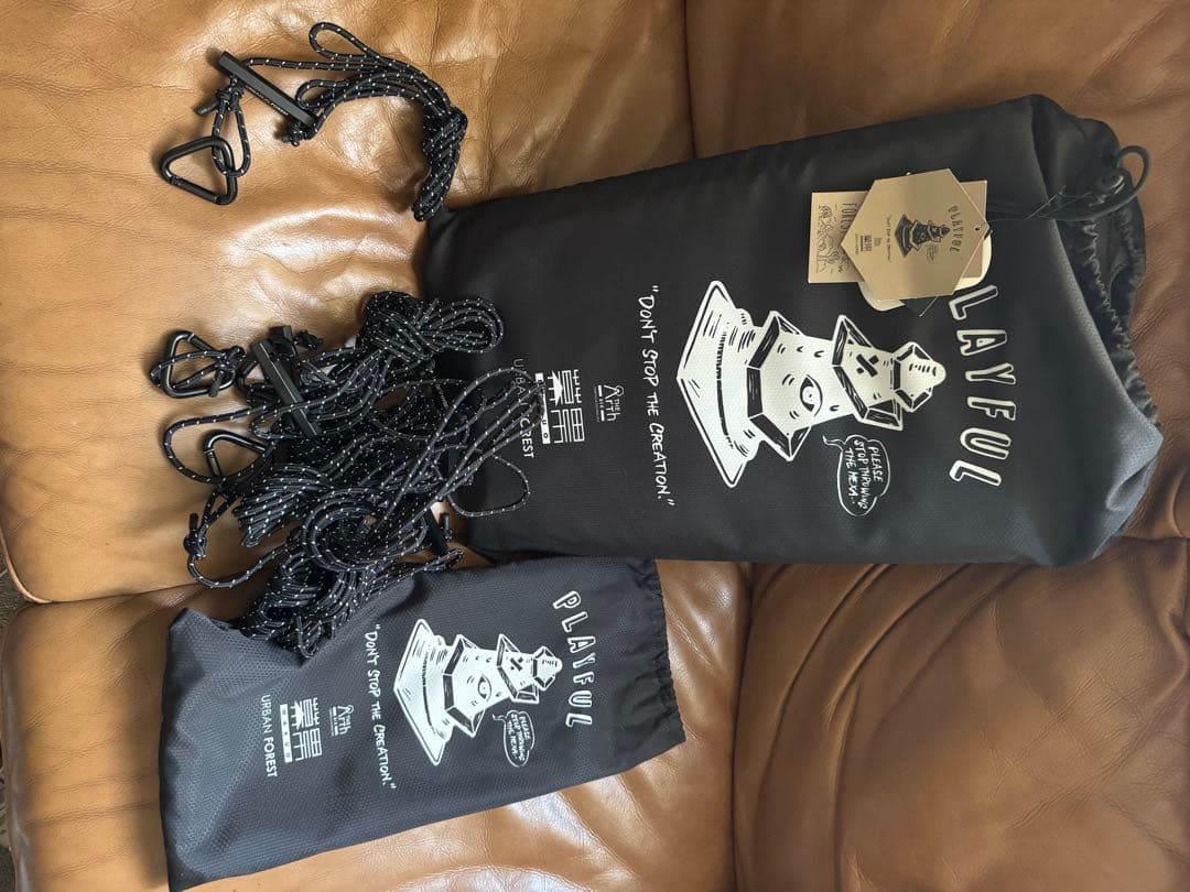 【美品】TheArth 幕男 くろ タープ　URBAN FOREST 本体のみ