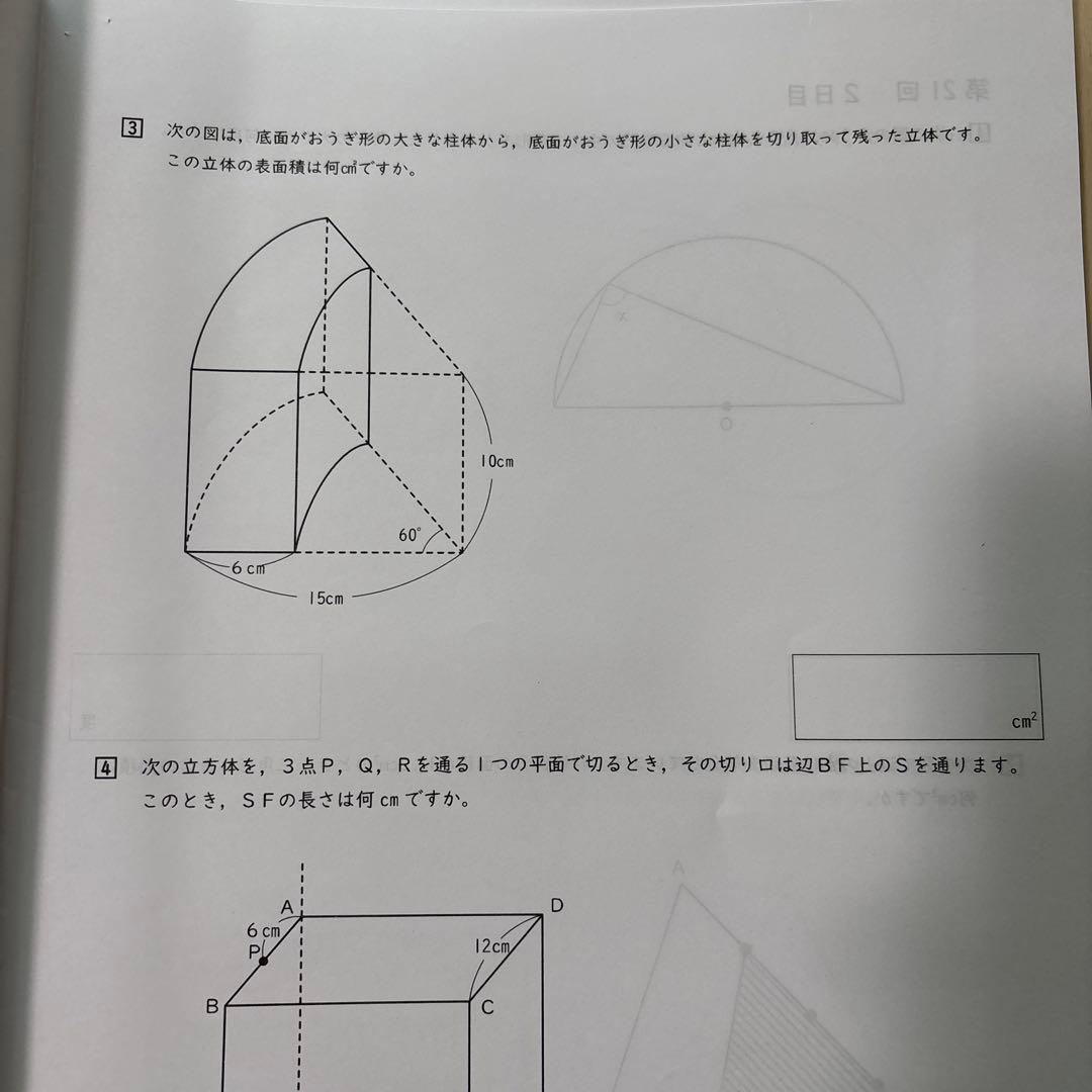 【未使用品】日能研 2024年度 6年生 　特別・選択講座問題集37冊セット