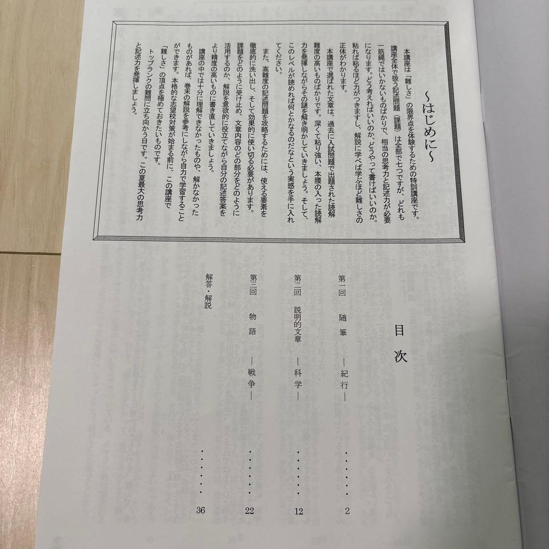 【未使用品】日能研 2024年度 6年生 　特別・選択講座問題集37冊セット