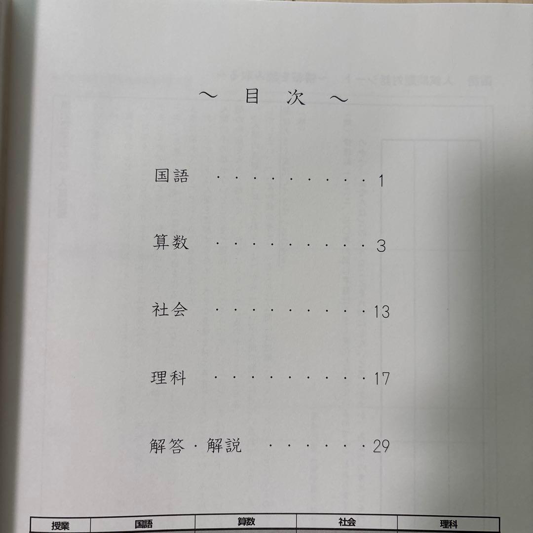 【未使用品】日能研 2024年度 6年生 　特別・選択講座問題集37冊セット