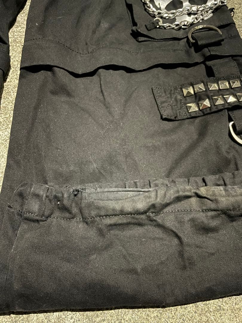 パンツ TRIPPNYC Skull Bondage Pants Black S