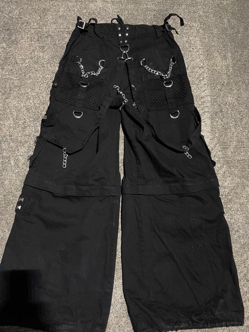 パンツ TRIPPNYC Skull Bondage Pants Black S