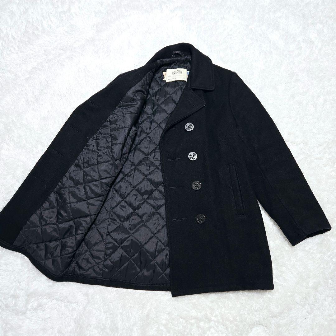 限定値下☆Schott USA製 740N Pコート 90s ダブル 10ボタン