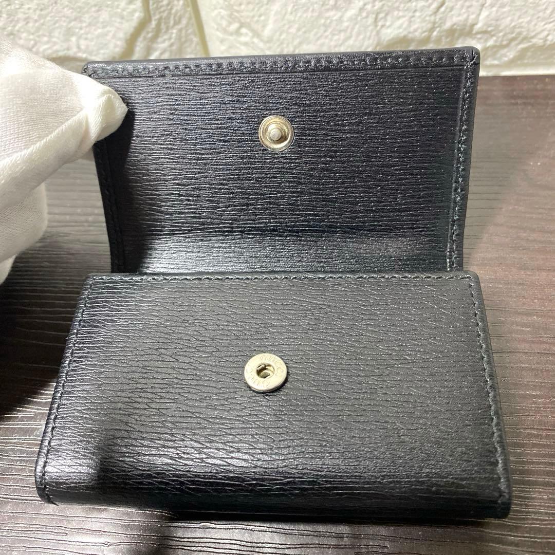 【新品未使用】GUCCI グッチ 6連キーケース シンプル ブラック レア品