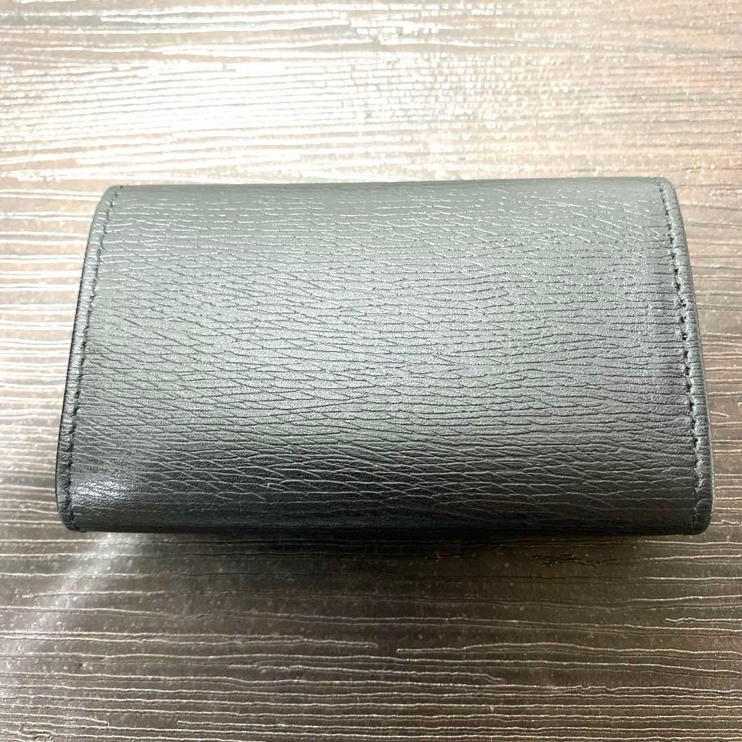 【新品未使用】GUCCI グッチ 6連キーケース シンプル ブラック レア品