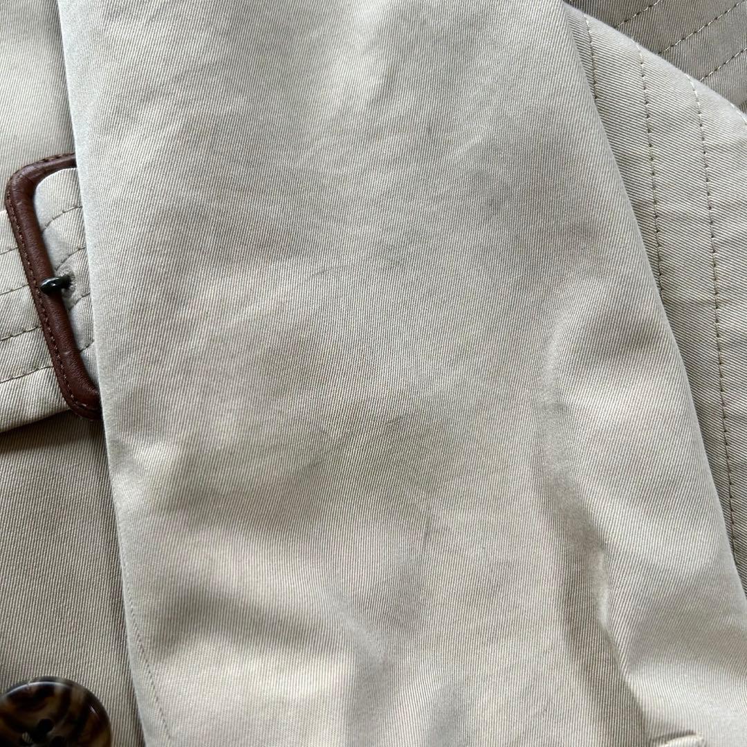 バーバリーロンドン　トレンチコート　ライナー付き　ロング丈　ベージュ　M相当