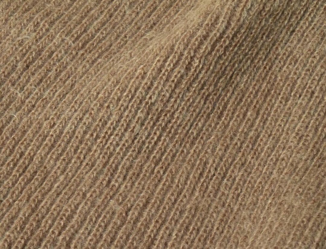 未使用 MACKINTOSH × BATONER モヘアニットマフラー ベージュ