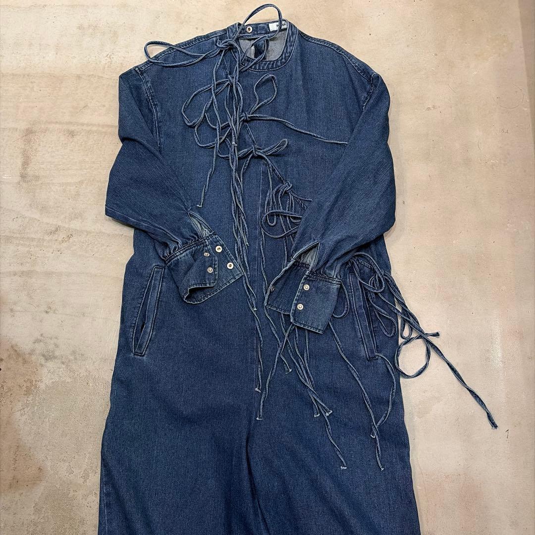 PERNA デニムオールインワン