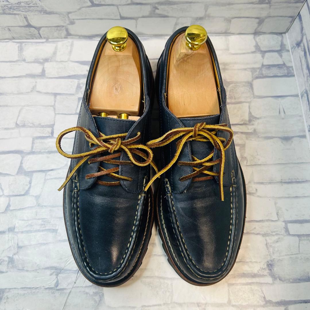 極美品 YUKETEN ユケテン シャークソール Uチップ NVY 26cm