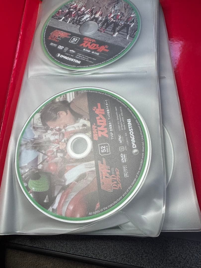 仮面ライダーDVDコレクション　ディアゴスティーニ　DVD全巻