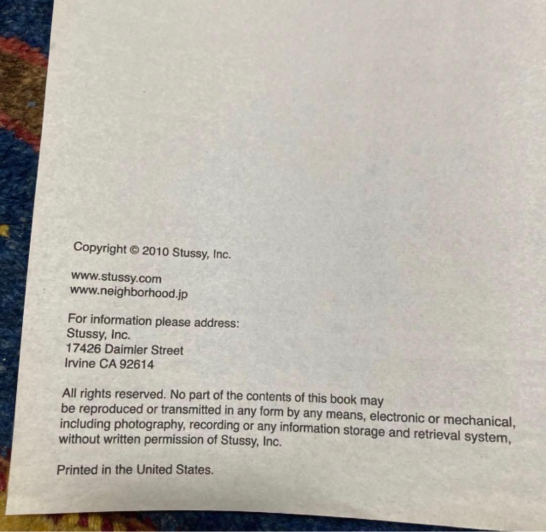 非売品　bone yarde neighborhood stussy 長濱治