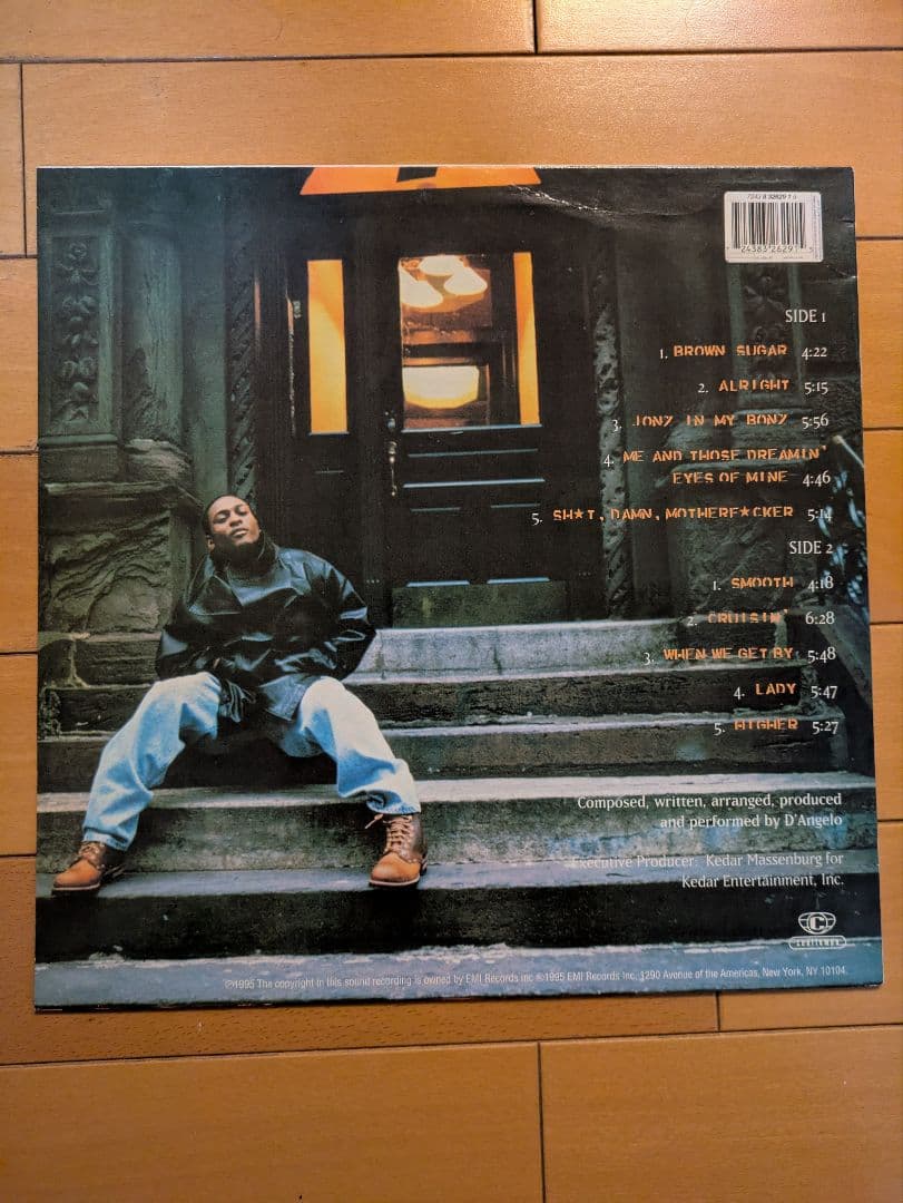 D'Angelo / Brown Sugar LPレコード ディアンジェロ