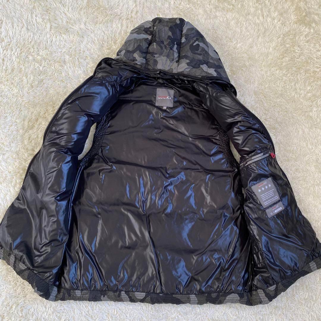 【美品】デュベティカ ダウンベスト ARISTEODUE カモフラ 48