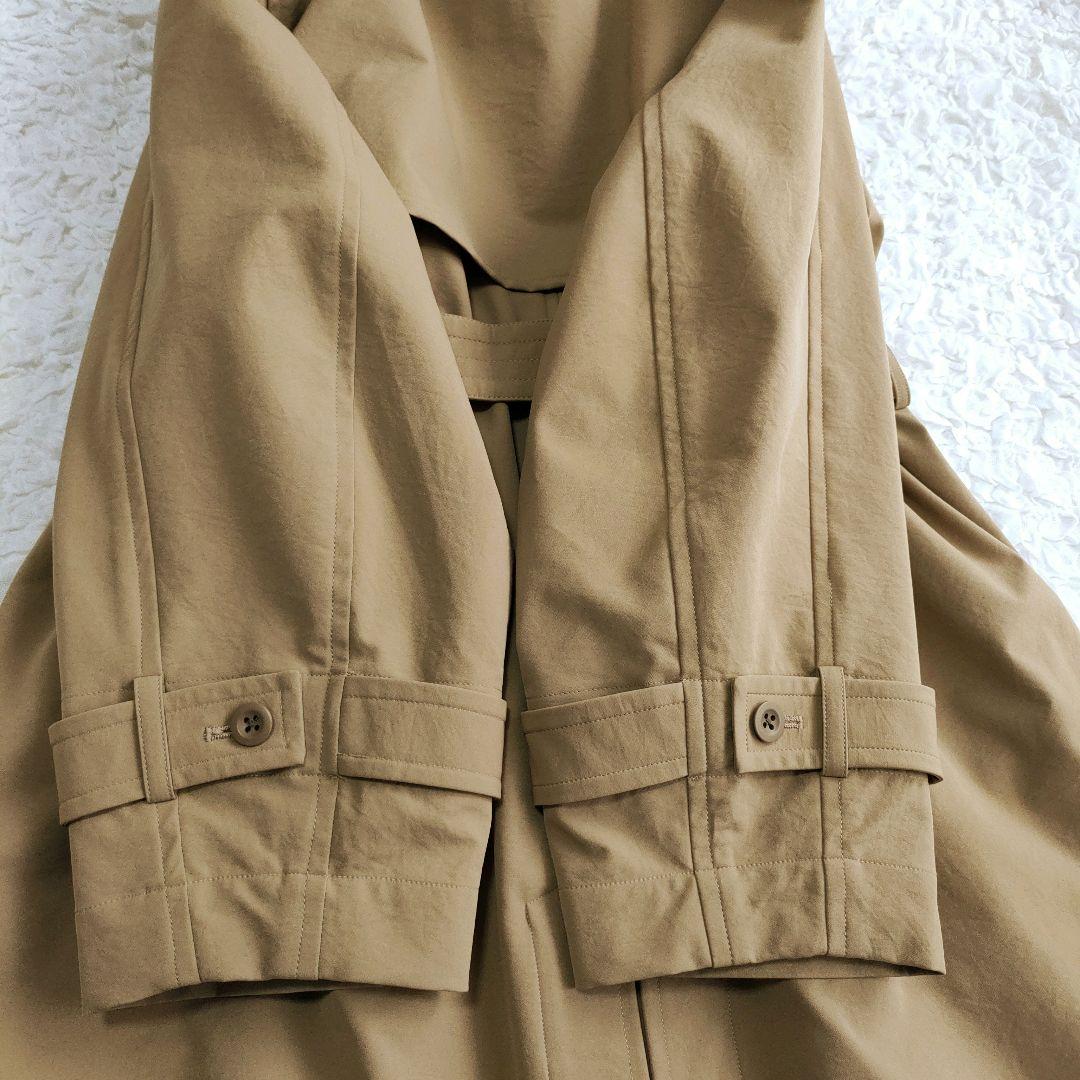 美品✨レリル lelill オールウェザーフードトレンチコート ベージュ 洗える