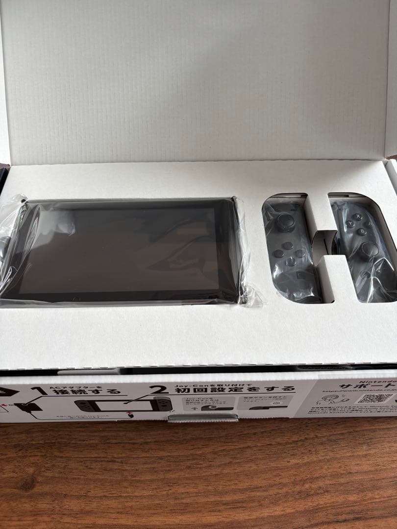 ニンテンドーSwitch本体　箱あり　コントローラー不良