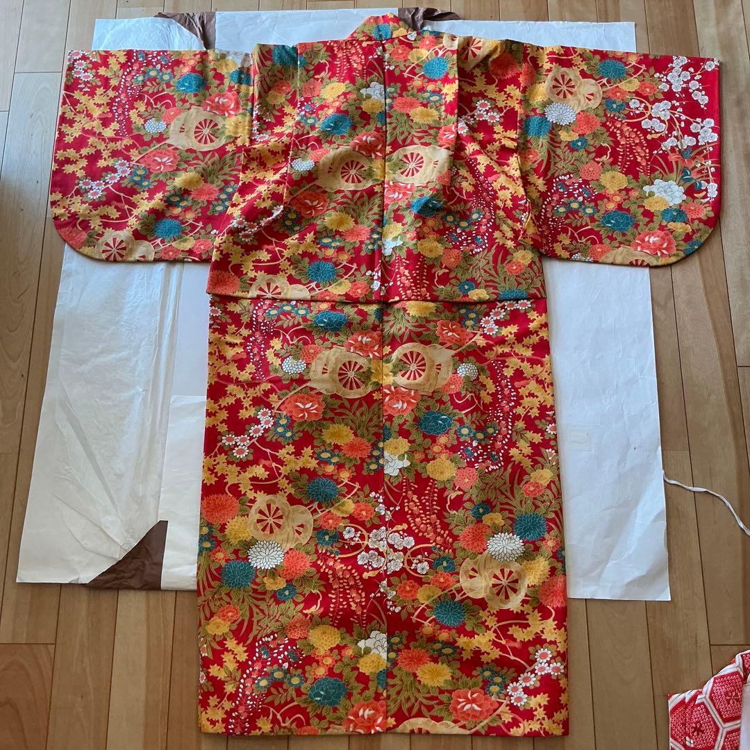 七五三　3歳女の子　着物　3点セット　値引き交渉大歓迎