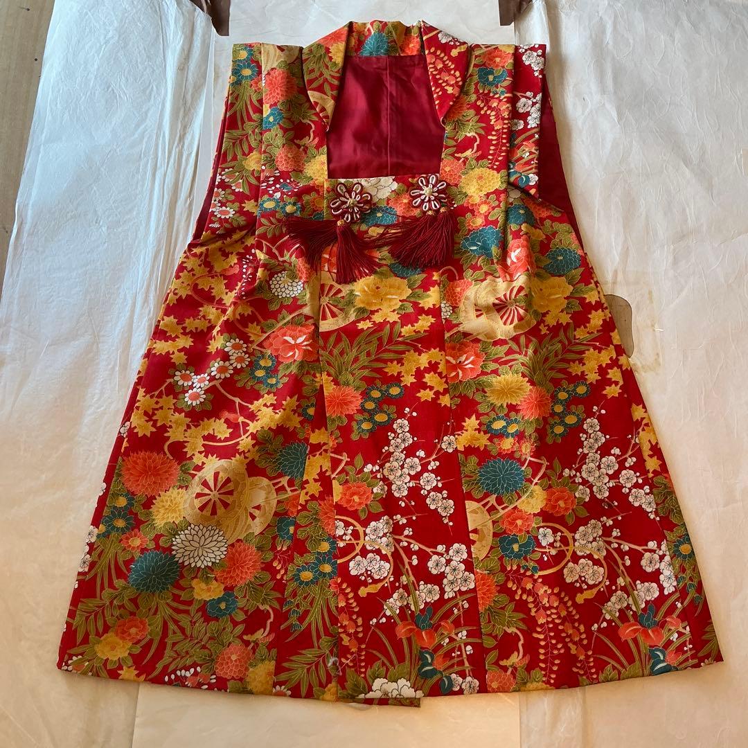 七五三　3歳女の子　着物　3点セット　値引き交渉大歓迎