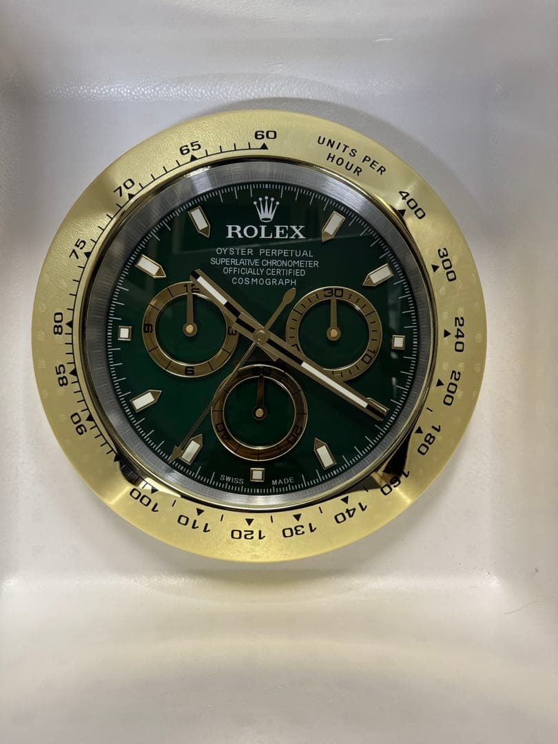 ロレックス ROLEX デイトナ　壁掛け時計　新品未使用