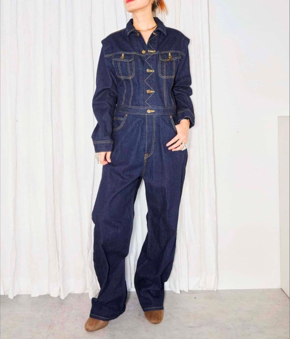 【新品Mサイズ】cityshop×lee ジャンプスーツ