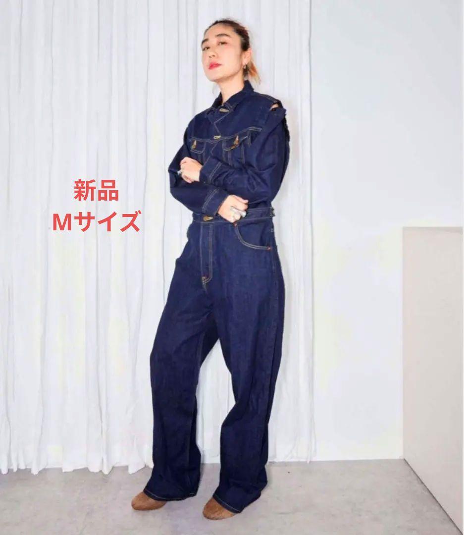 【新品Mサイズ】cityshop×lee ジャンプスーツ