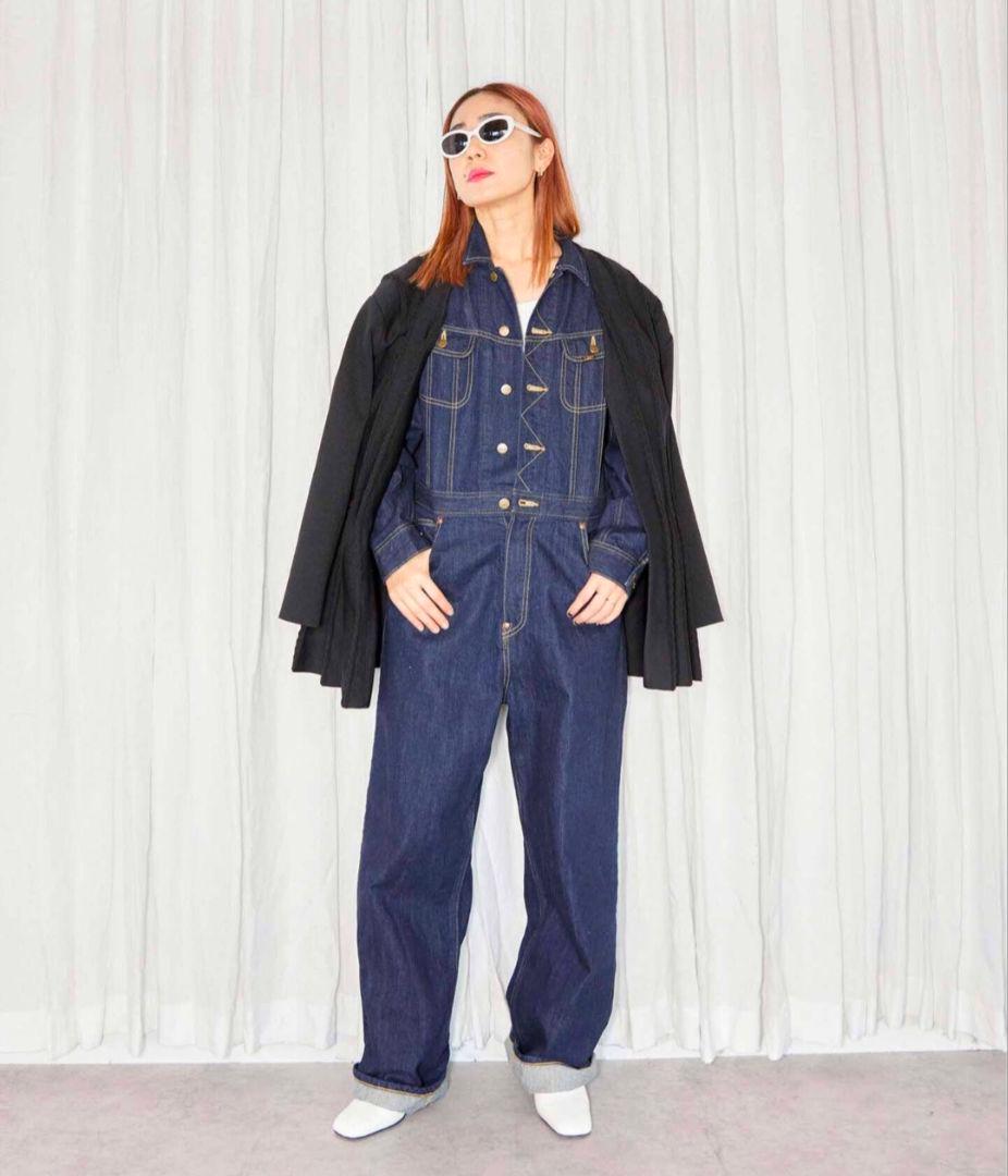 【新品Mサイズ】cityshop×lee ジャンプスーツ