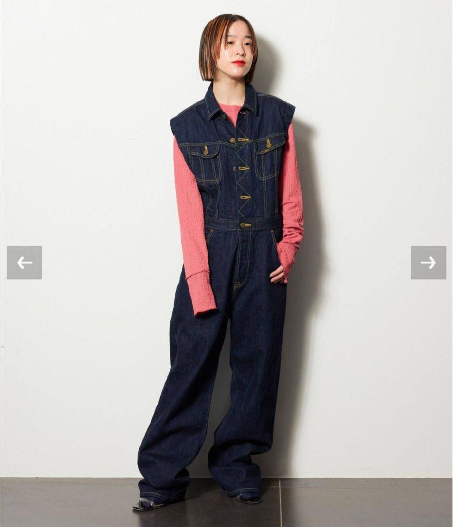 【新品Mサイズ】cityshop×lee ジャンプスーツ