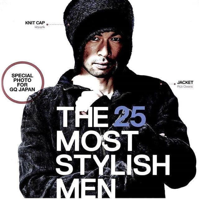 ★希少品★ キリュウキリュウ ボーダー ダメージ ニット キャップ イチロー