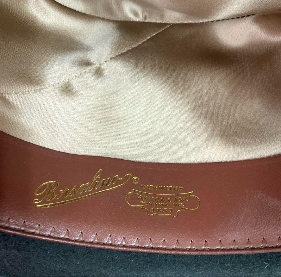 カ*ト様 美品 箱付き ボルサリーノ ハット Borsalino 58
