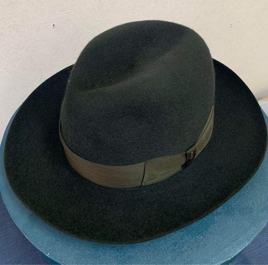 カ*ト様 美品 箱付き ボルサリーノ ハット Borsalino 58